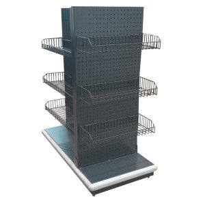 FRENTE DE CAJA CON PUNTERA CON CANASTOS LINEA DELUXE