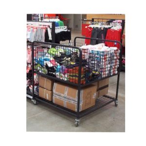 BINS DE OFERTAS METALICO CON RUEDAS