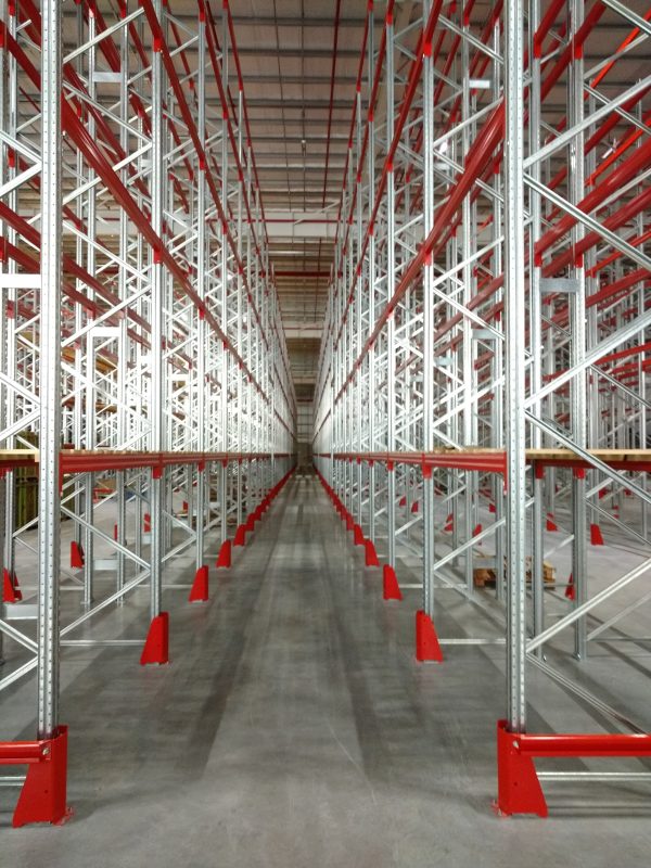 RACK SELECTIVO PARA CARGA PALETIZADA LINEA DELUXE