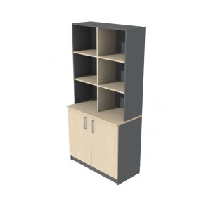 MUEBLE ARMARIO BIBLIOTECA OFICINA - Imagen 3