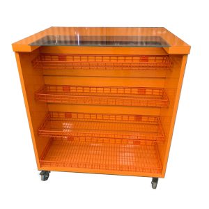 MUEBLE MESON CAJA CON CANASTOS