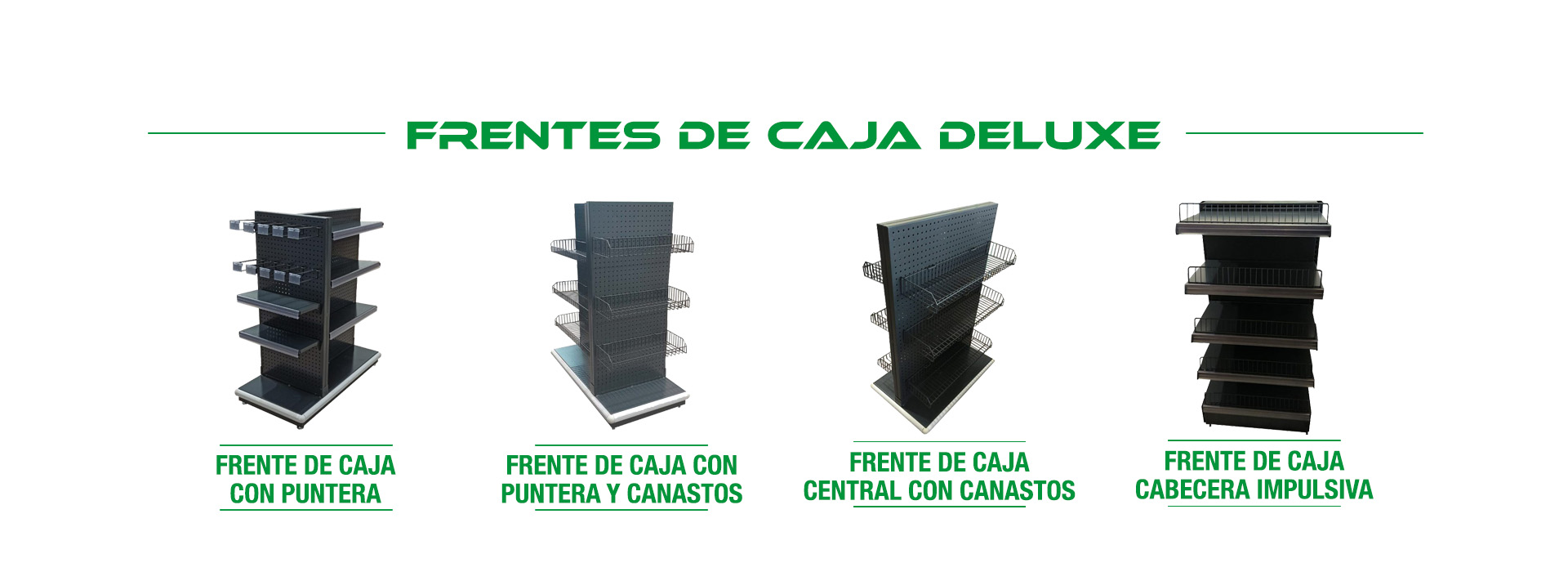 Frentes de Caja Deluxe