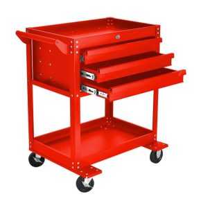 CARRO PORTATIL MECANICO PORTA HERRAMIENTAS DE 3 CAJONES