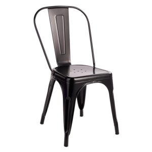 SILLA METALICA TOLIX NEGRO