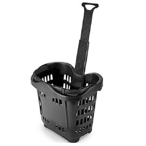CANASTO PLASTICO 50 LTS NEGRO